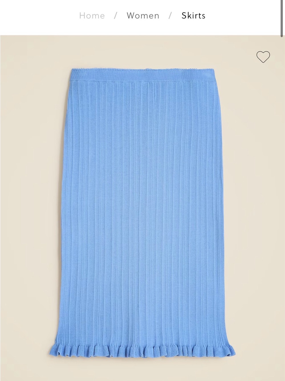 Rouje X J.Crew Chanson sweater-skirt